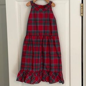Vineyard Vines Red and Blue Plaid Dress